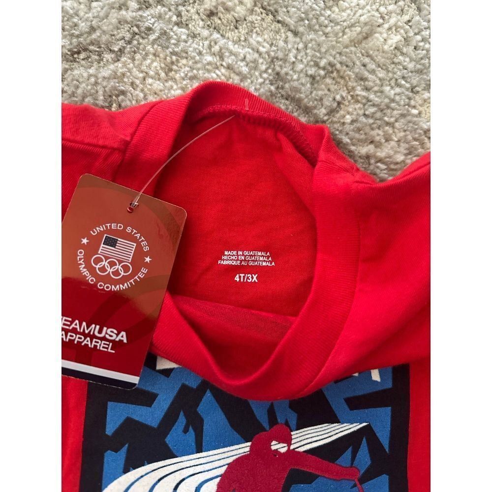 Team USA toddler t shirt 4T nwt Olympics - Picture 2 of 2
